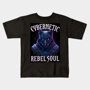 Cybernetic Rebel Soul Kids T-Shirt
